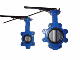Pneumatic lugged type butterfly valves